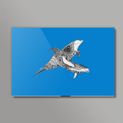 Dolphinalia Wall Art