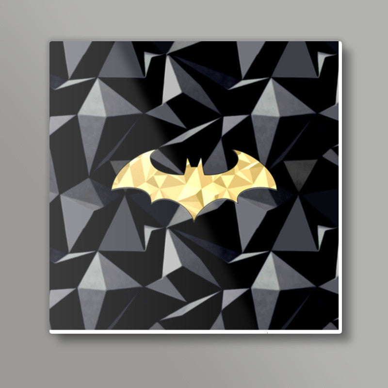 Batman Golden Square Art Prints