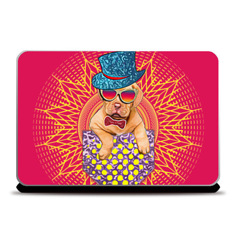 Laptop Skins, Cool Dog Design Laptop Skins
