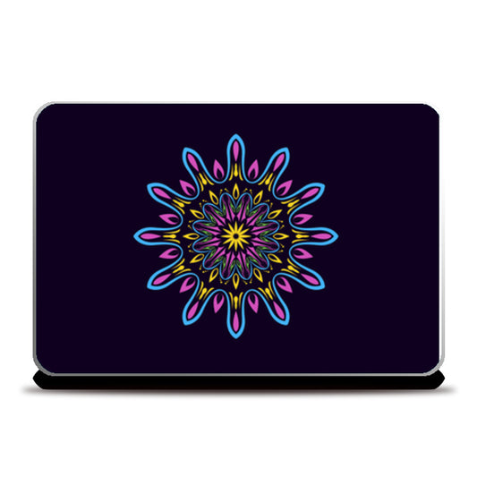 Crackers Design Dark Blue Laptop Skins