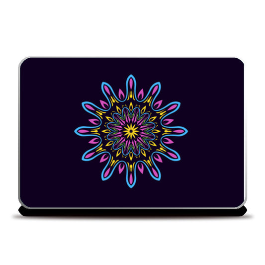 Crackers Design Dark Blue Laptop Skins