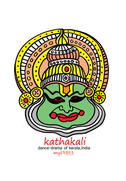 kathakali Wall Art