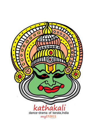 Kathakali Art PosterGully Specials