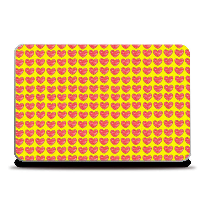 Laptop Skins, Pinted hearts Laptop Skins