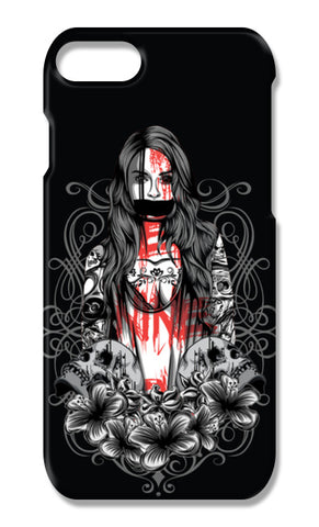 Girl With Tattoo iPhone 7 Plus Cases