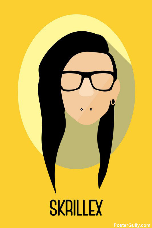 Wall Art, Skrillex Artwork | Artist Simran Anand, - PosterGully - 1