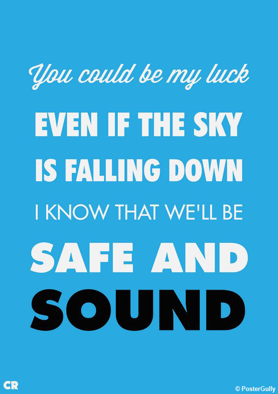 Brand New Designs, Safe & Sound Artwork