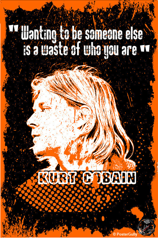 Wall Art, Kurt Cobain Artwork