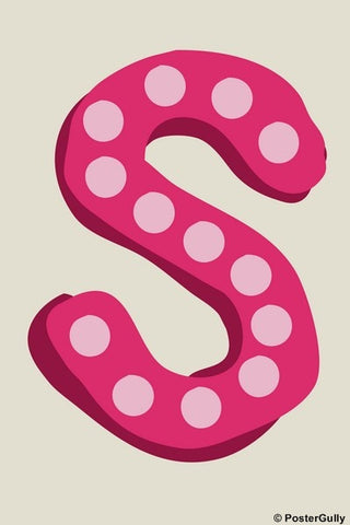 Wall Art, S-Alphabets, - PosterGully