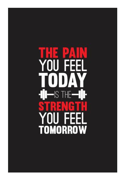 PosterGully Specials, The Pain You Feel Today Wall Art