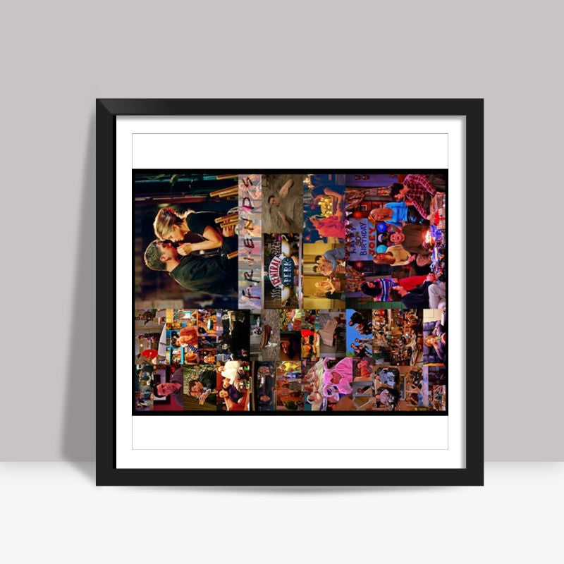 Friends poster Square Art Prints