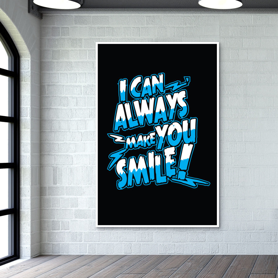 I can always make u smile Wall Art