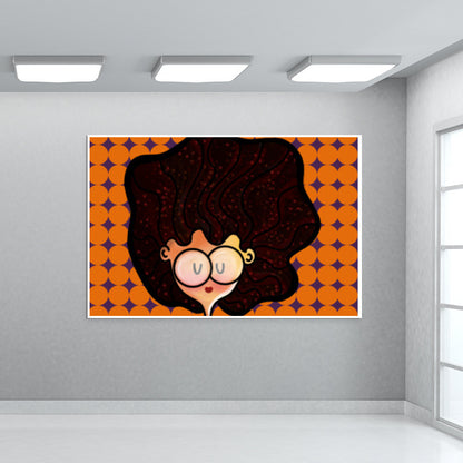 Retro_Violet Wall Art