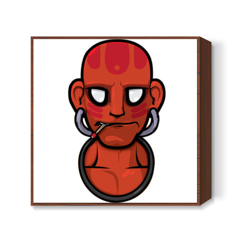 Devil Square Art Prints