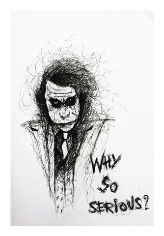 WHY SO SERIOUS ? Wall Art