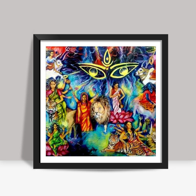 NAVADURGA Square Art Prints