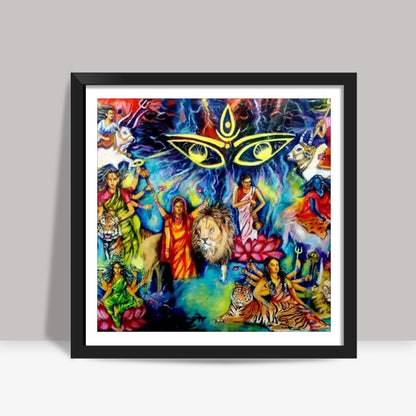 NAVADURGA Square Art Prints