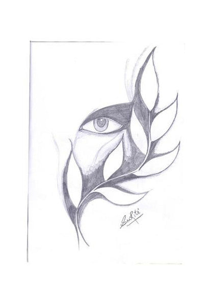Pencil Drawing uninitiated Wall Art