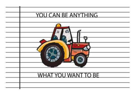 PosterGully Specials, YOU CAN BE ANYTHING WHAT YOU WANT TO BE Wall Art