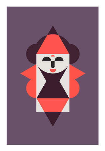 Geometric Shape With Women Art Art PosterGully Specials
