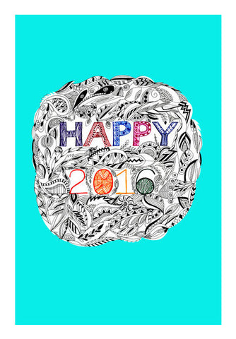 Happy 2016 Art PosterGully Specials