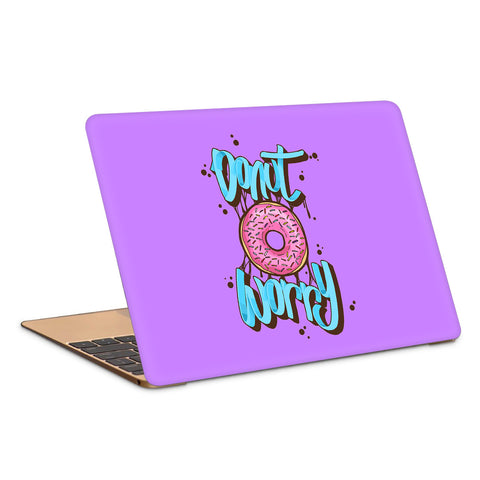 Donut Worry Artwork Laptop Skin