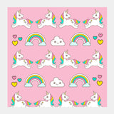 Unicorn Magical World Square Art Prints