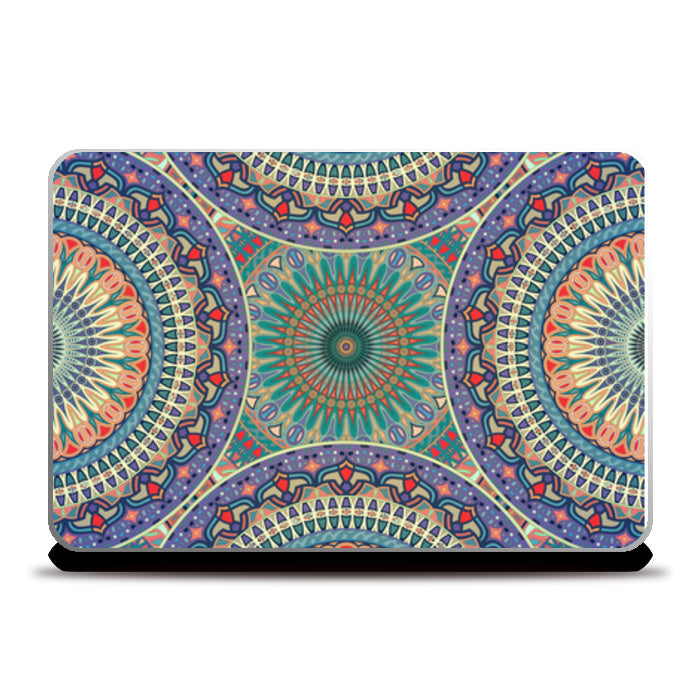 Indian Classical Rural Art Pattern Laptop Skins