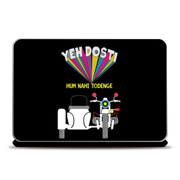 Laptop Skins, Yeh Dosti | Bullet Laptop Skins