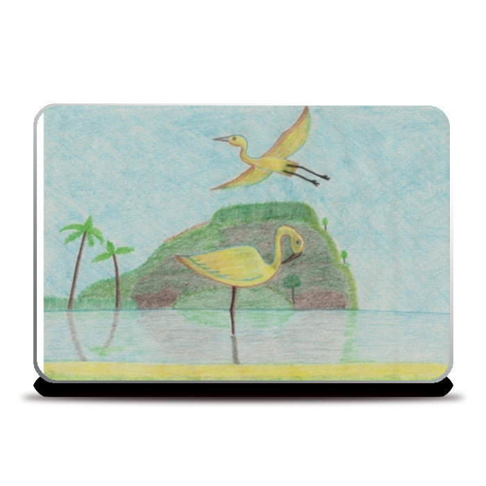 Dreamy Lake Laptop Skins