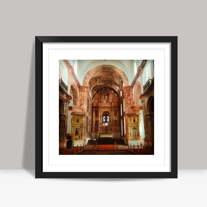 St. Francis of Asisi, Goa Square Art Prints