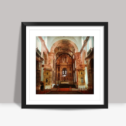 St. Francis of Asisi, Goa Square Art Prints
