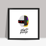Minimal Daft Punk Square Art Prints