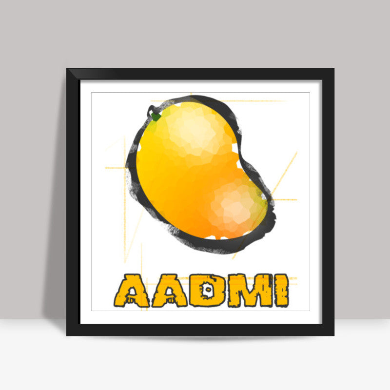 AAM AADMI Square Art Prints