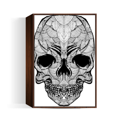 Doodle skull Wall Art | Pradeep Chauhan