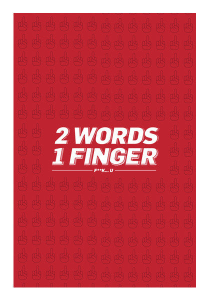 FCUK YOU Art PosterGully Specials
