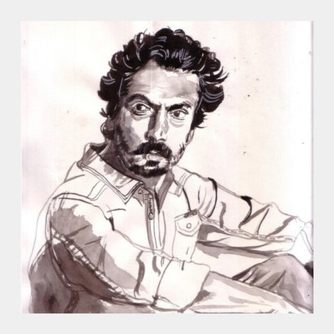 Nawazuddin Siddiqui Is A Versatile Actor Square Art Prints PosterGully Specials