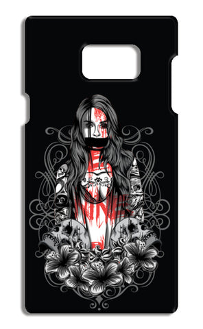 Girl With Tattoo Samsung Galaxy Note 5 Cases
