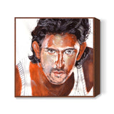 Superstar Hrithik Roshan shines on the silver screen  Square Art Prints