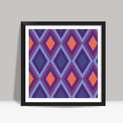 Colors & Patterns Square Art Prints