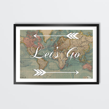 la vi en rose Wall Art