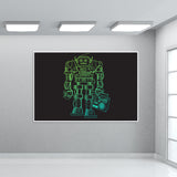 Music Robot Wall Art