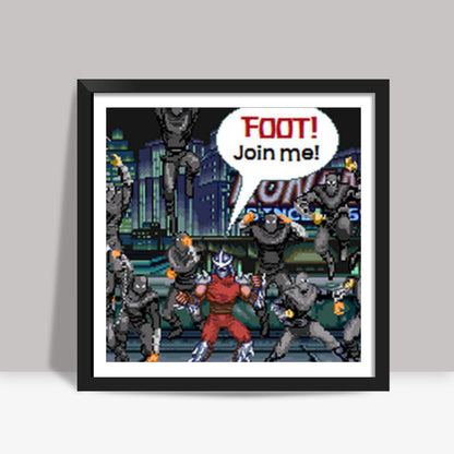 Shredder and the Foot Pixel Art (Colour)