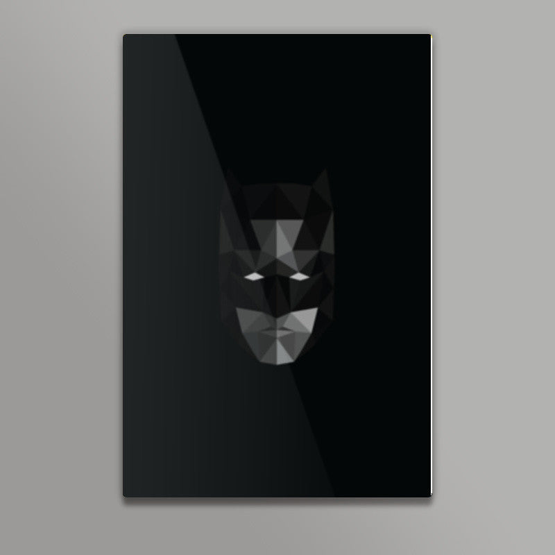 Batman low poly Wall Art