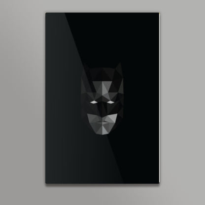 Batman low poly Wall Art