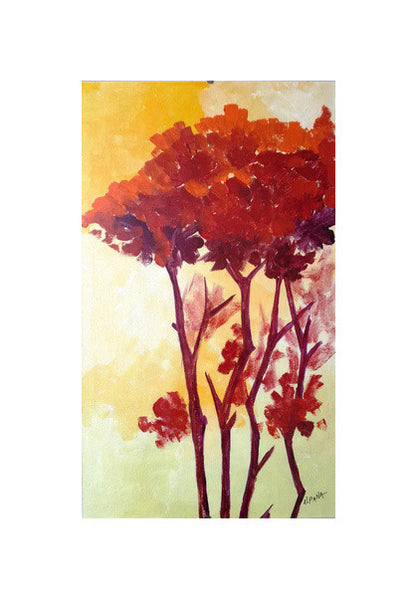 Wall Art, Gulmohar tree by Alpana Lele Wall Art