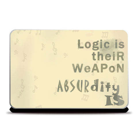 Absurd Logic - Weapon, Refuge Laptop Skins