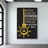 With Great Power Wall Art