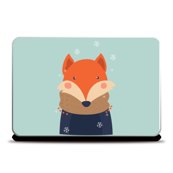 winter wolf Laptop Skins