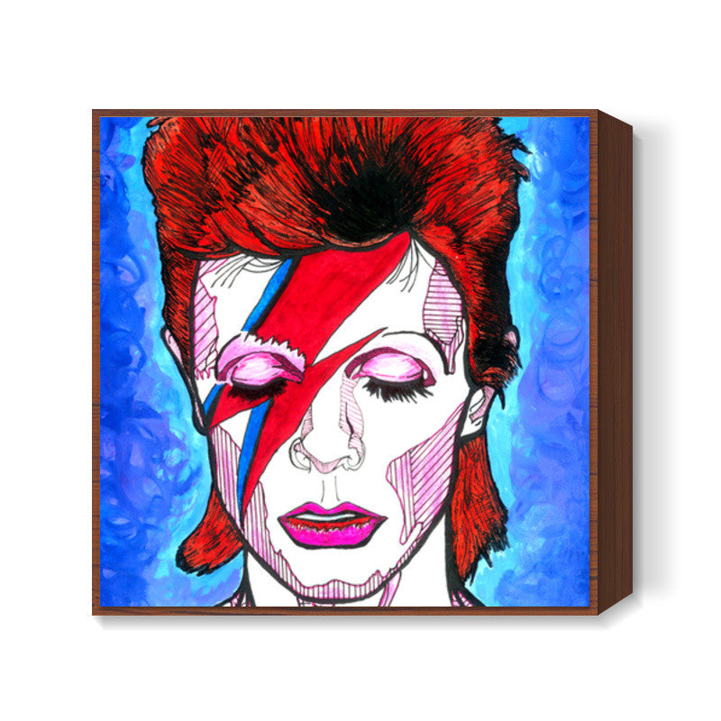 David Bowie - From Starman to Stardust Square Art Prints